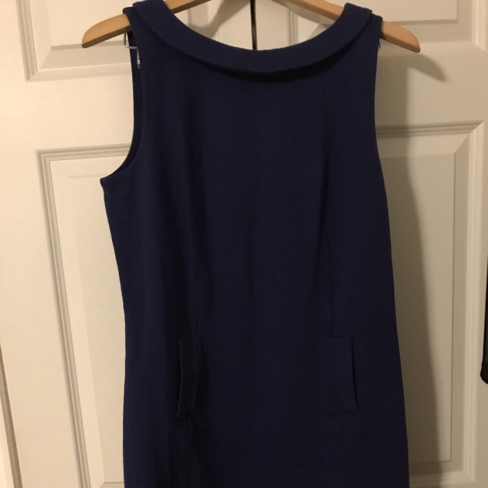 Women’s Boden Purple button back dress, size 12